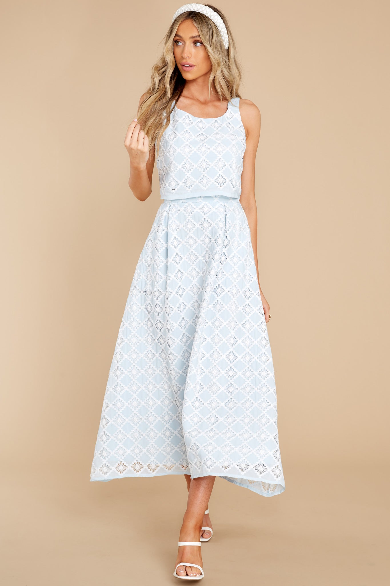 Heart Like Mine Powder Blue Two Piece Set