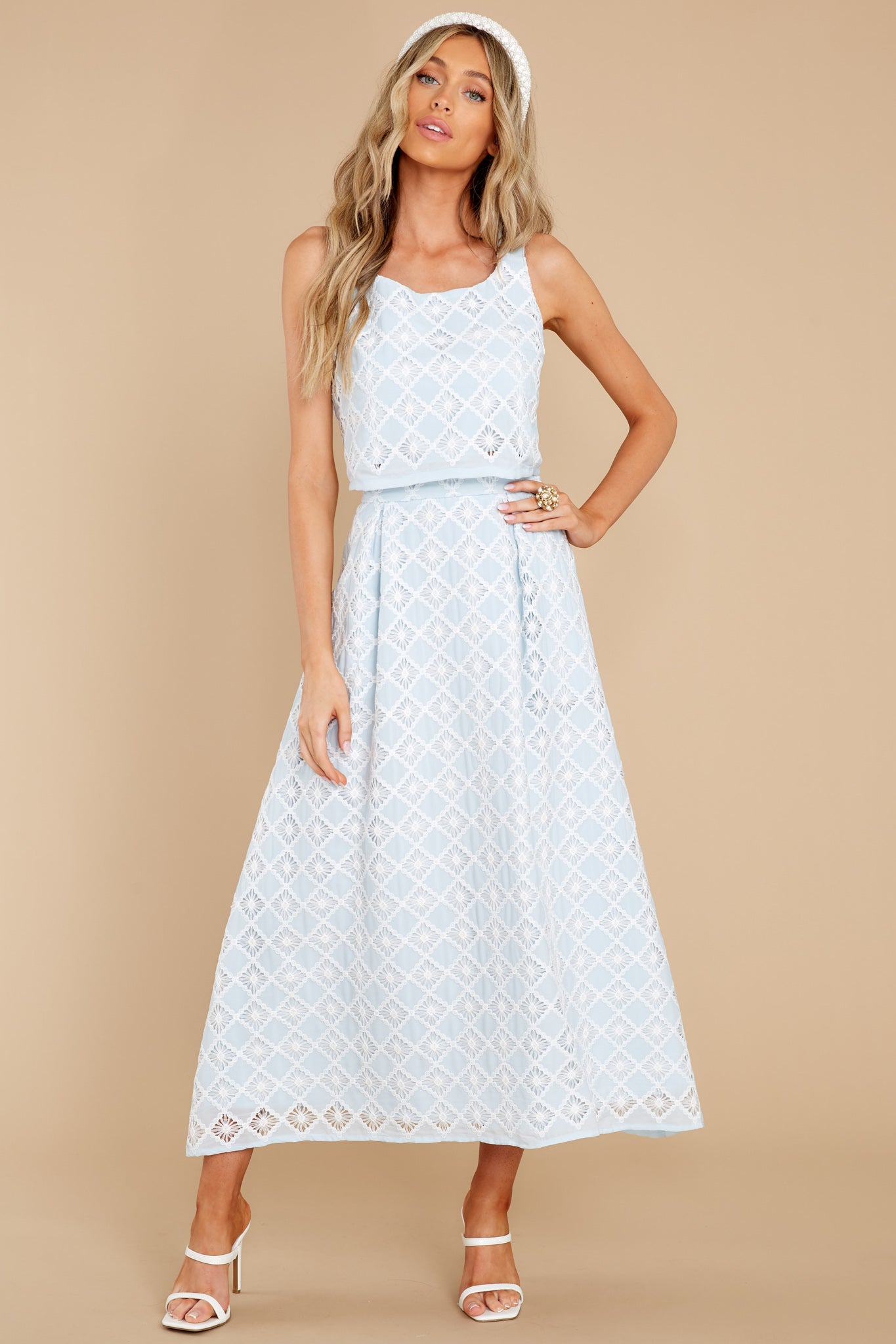 Heart Like Mine Powder Blue Two Piece Set