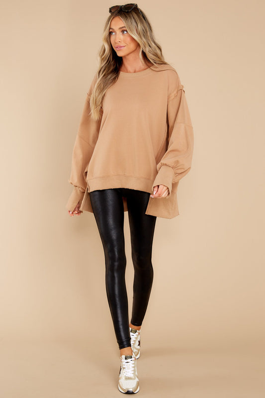 Stretch The Rules Tan Top