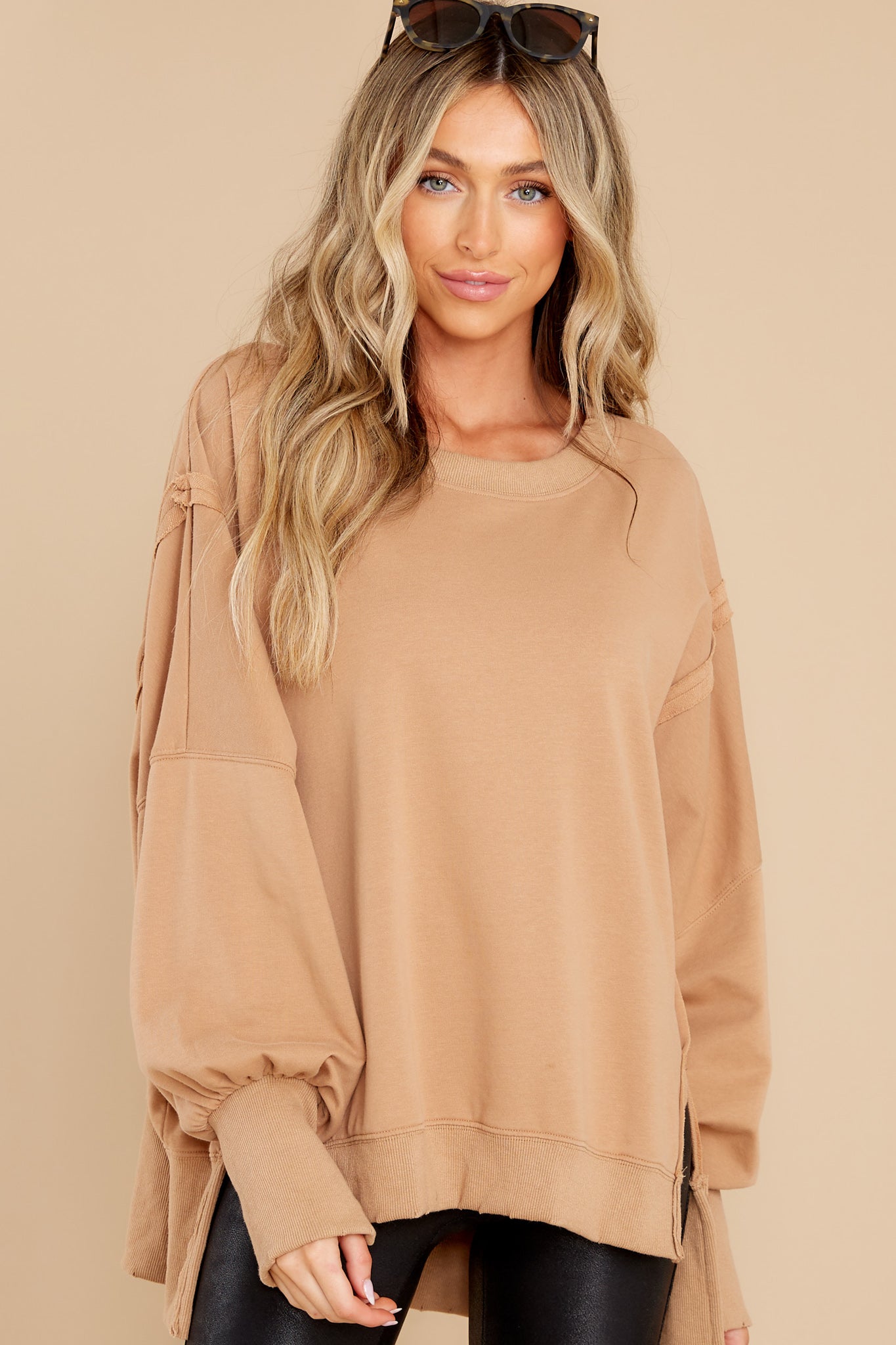 Stretch The Rules Tan Top