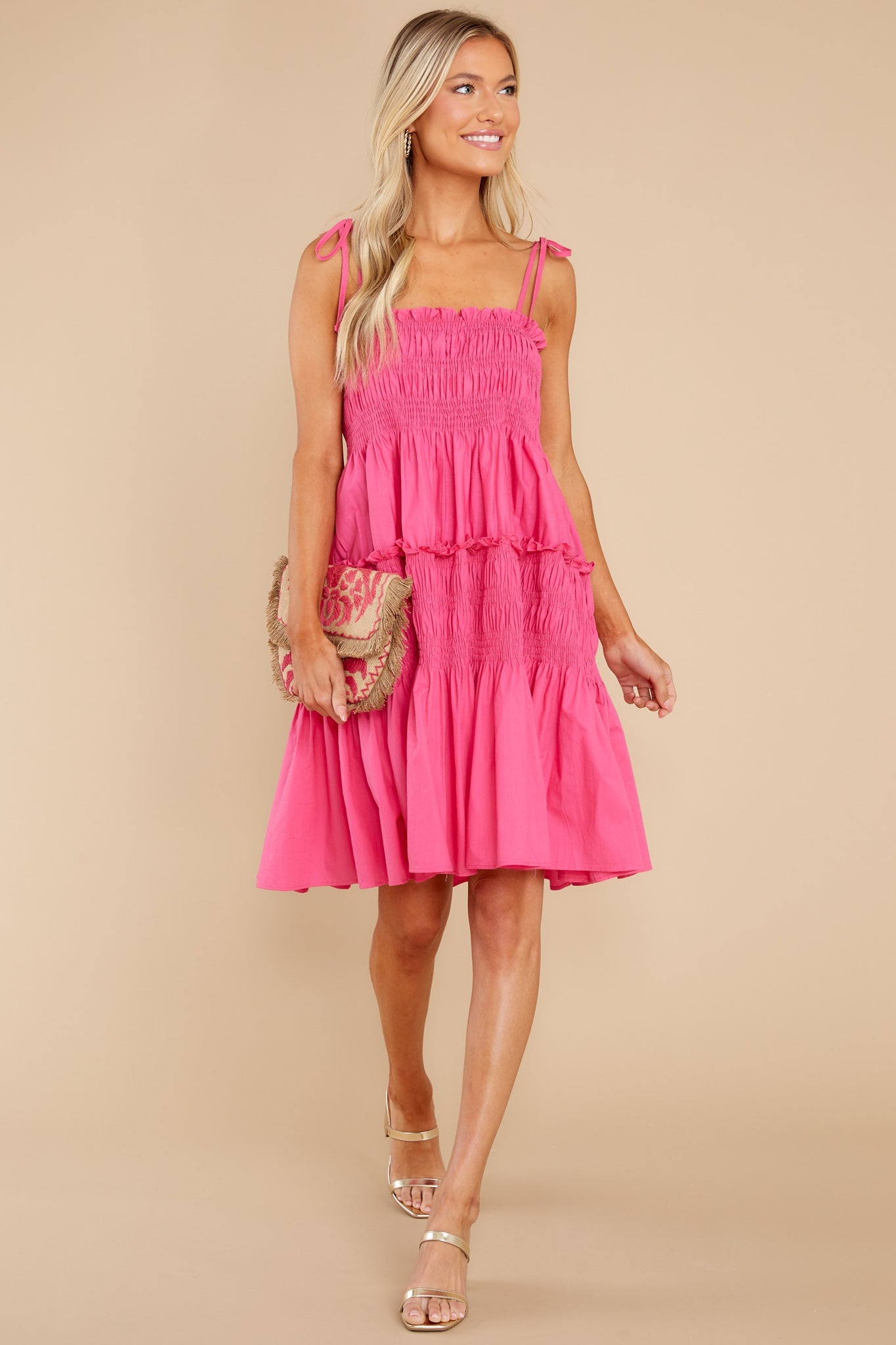 Love You Forever Fuchsia Pink Dress