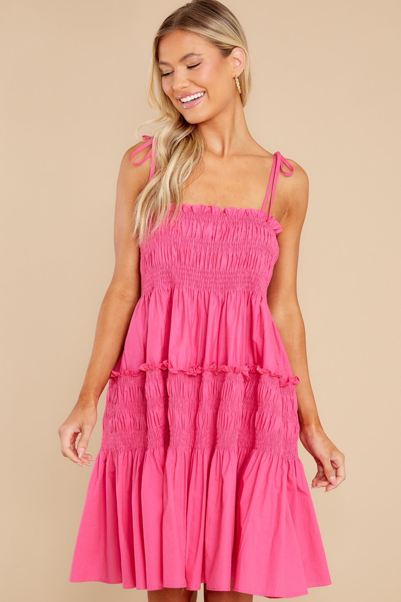 Love You Forever Fuchsia Pink Dress