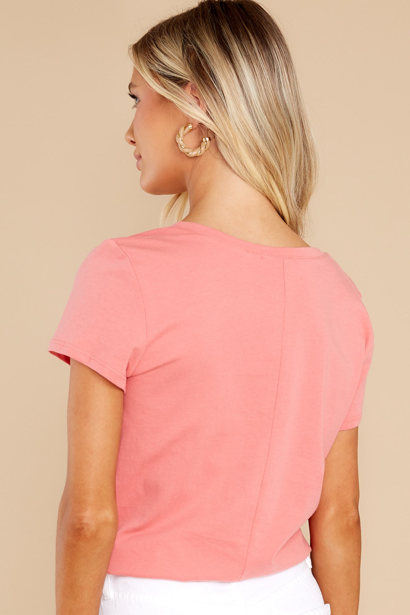 All I Need Coral Bodysuit
