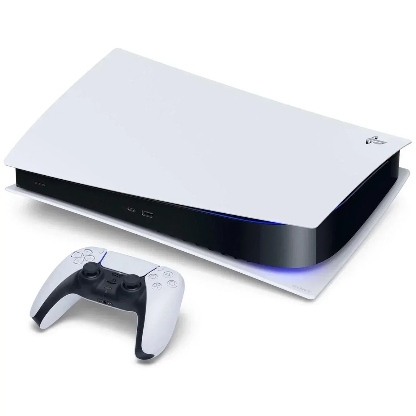 Play Station 5 Digital Version with Extra DualSense Controller - Cosmic Red Bundle