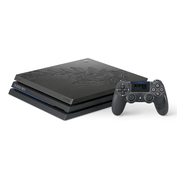 Play Station 4 Pro PS4 The Last of Us Part 2 Bundle 1TB Digital Console, Controller