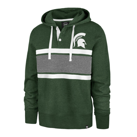 MICHIGAN STATE SPARTANS LINE OUT '47 RUGBY HOOD