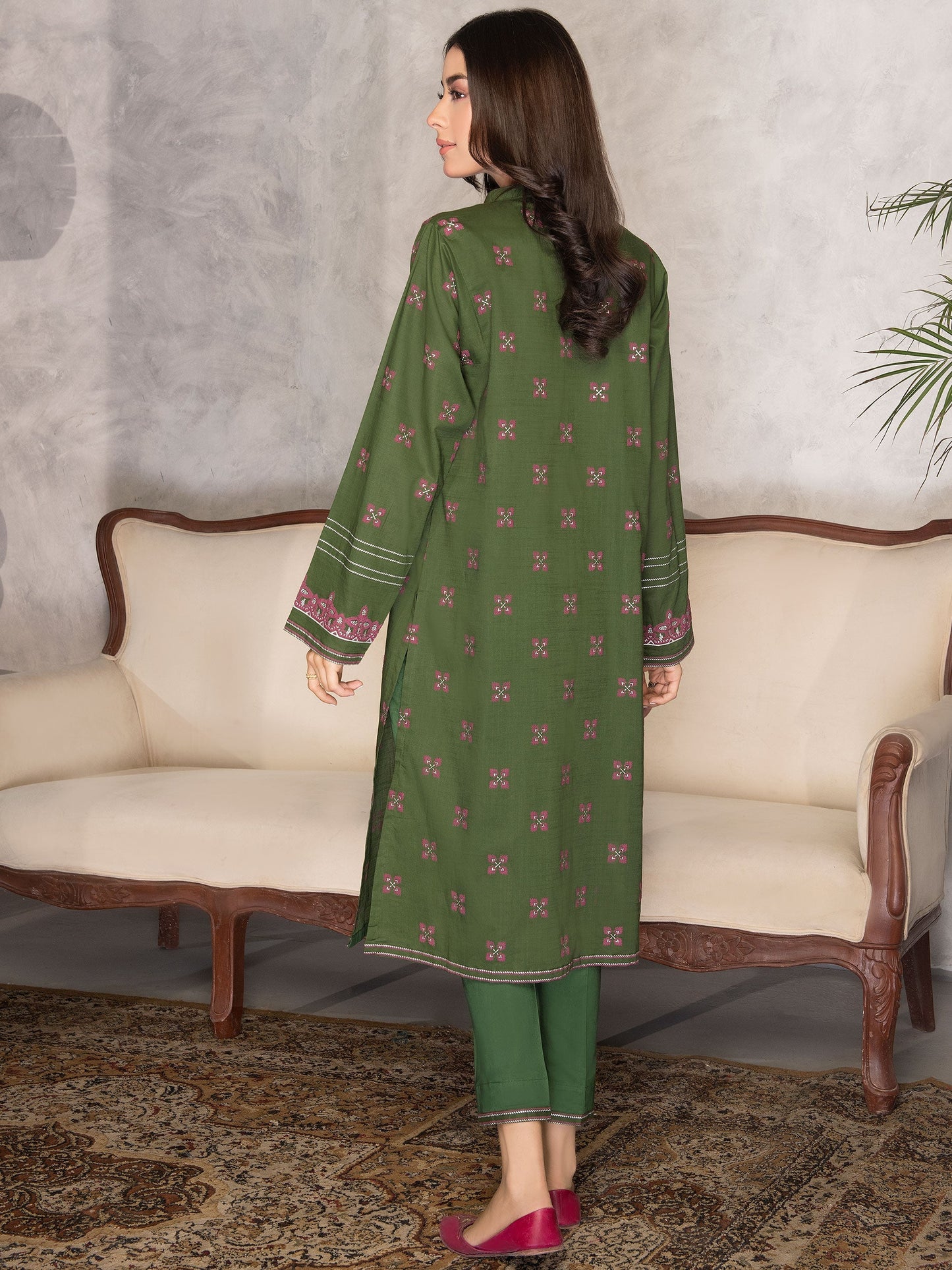 2 Piece Printed Lawn Suit