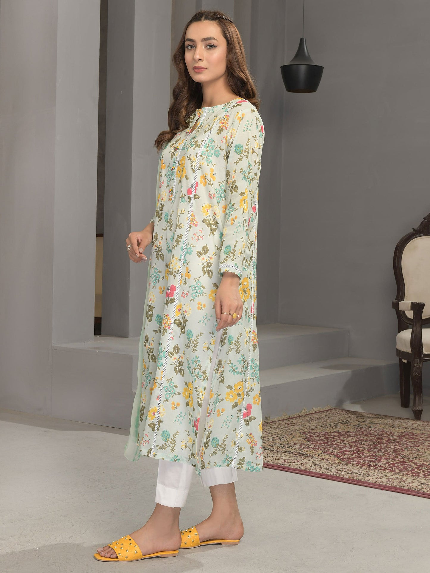 2 Piece Printed Lawn Suit