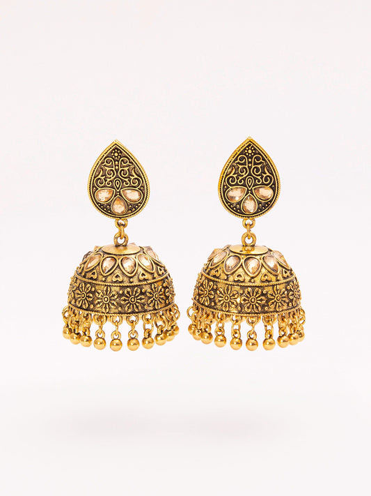 Tear Drop Jhumkas