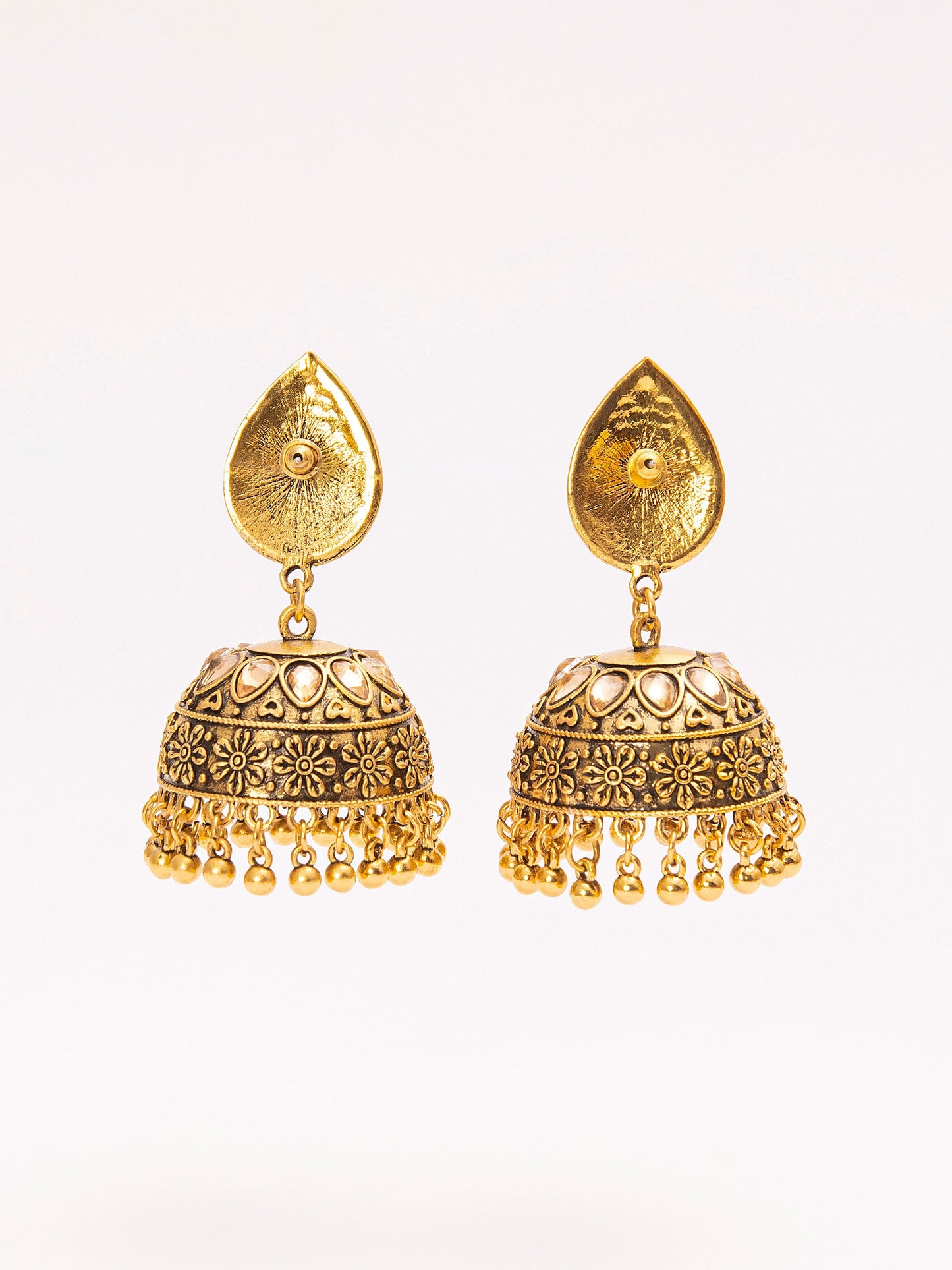 Tear Drop Jhumkas