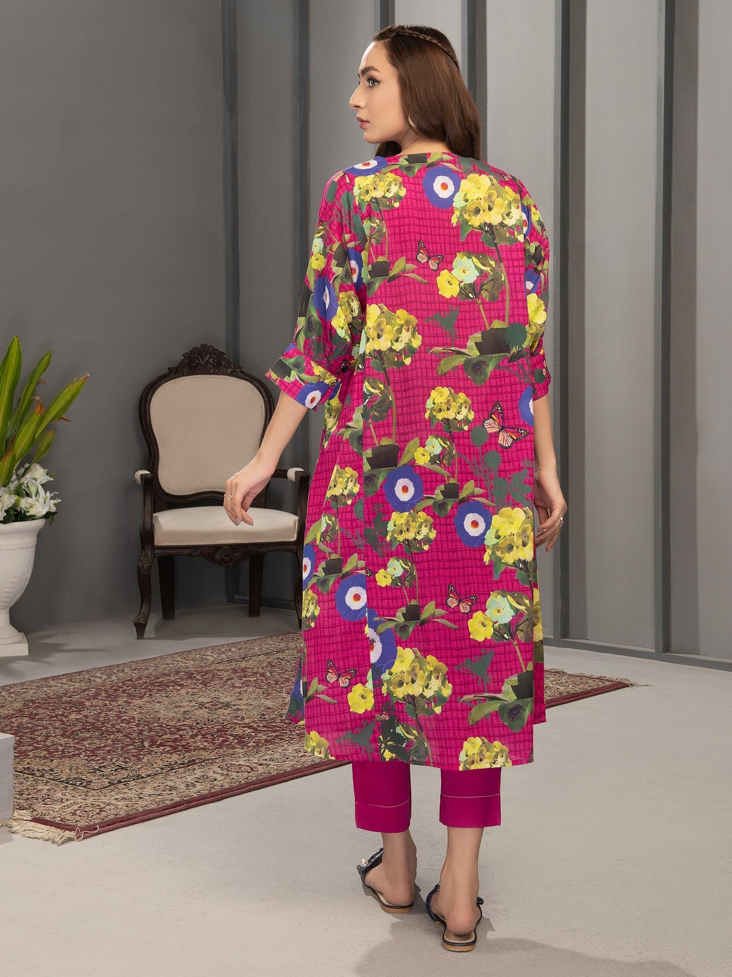 2 Piece Printed Lawn Suit