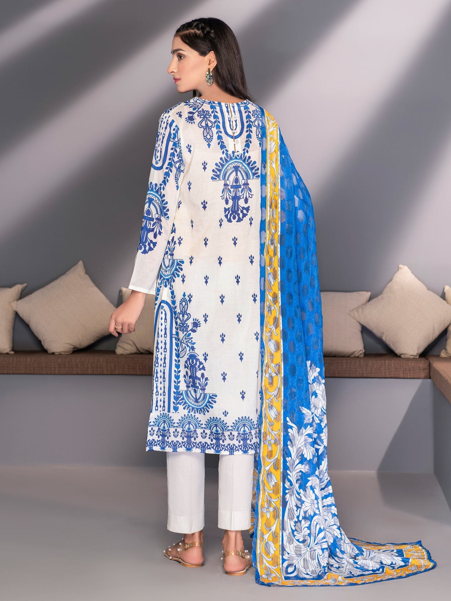 3 Piece Printed Lawn Suit