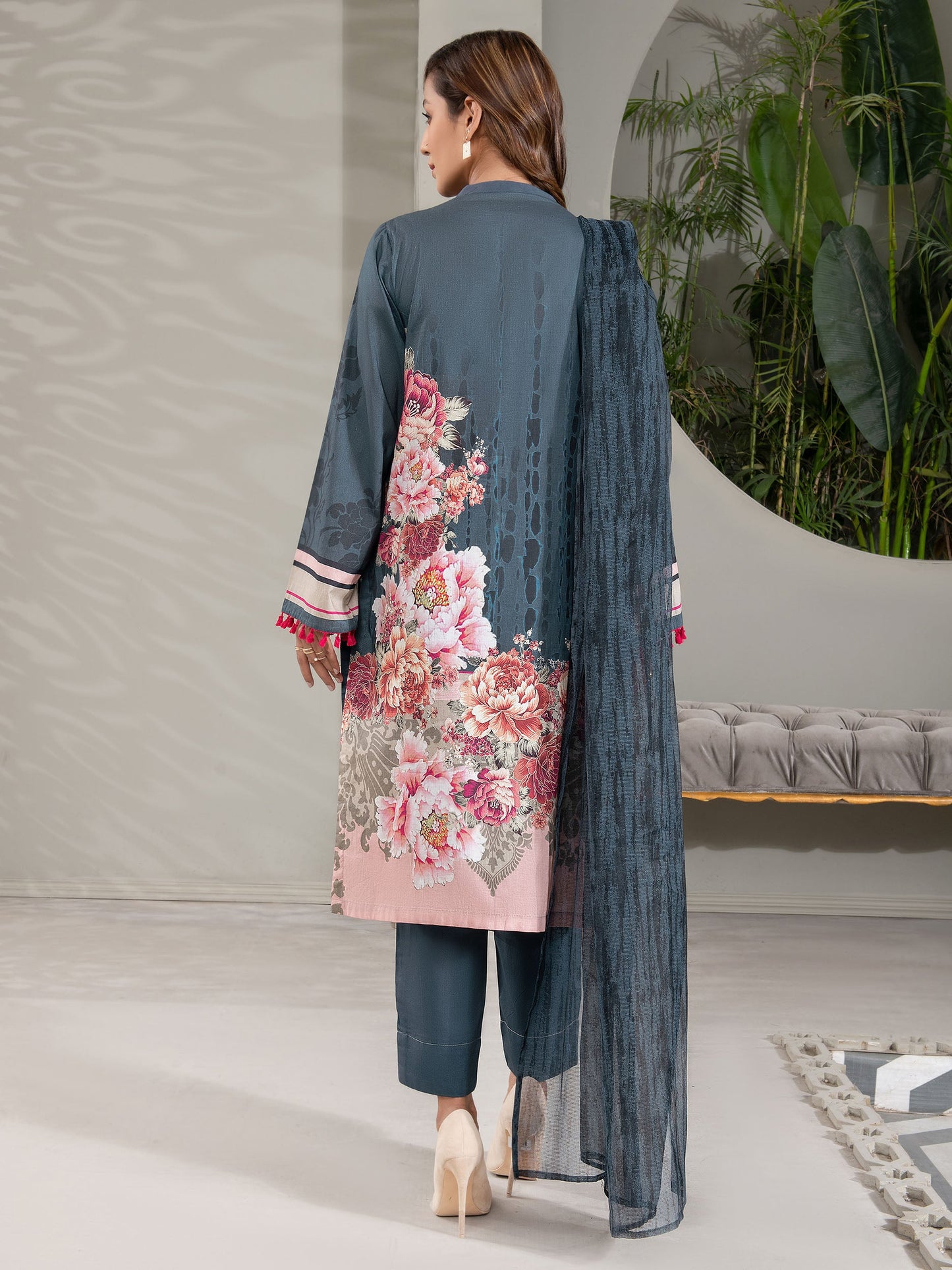 2 Piece Embroidered Lawn Suit