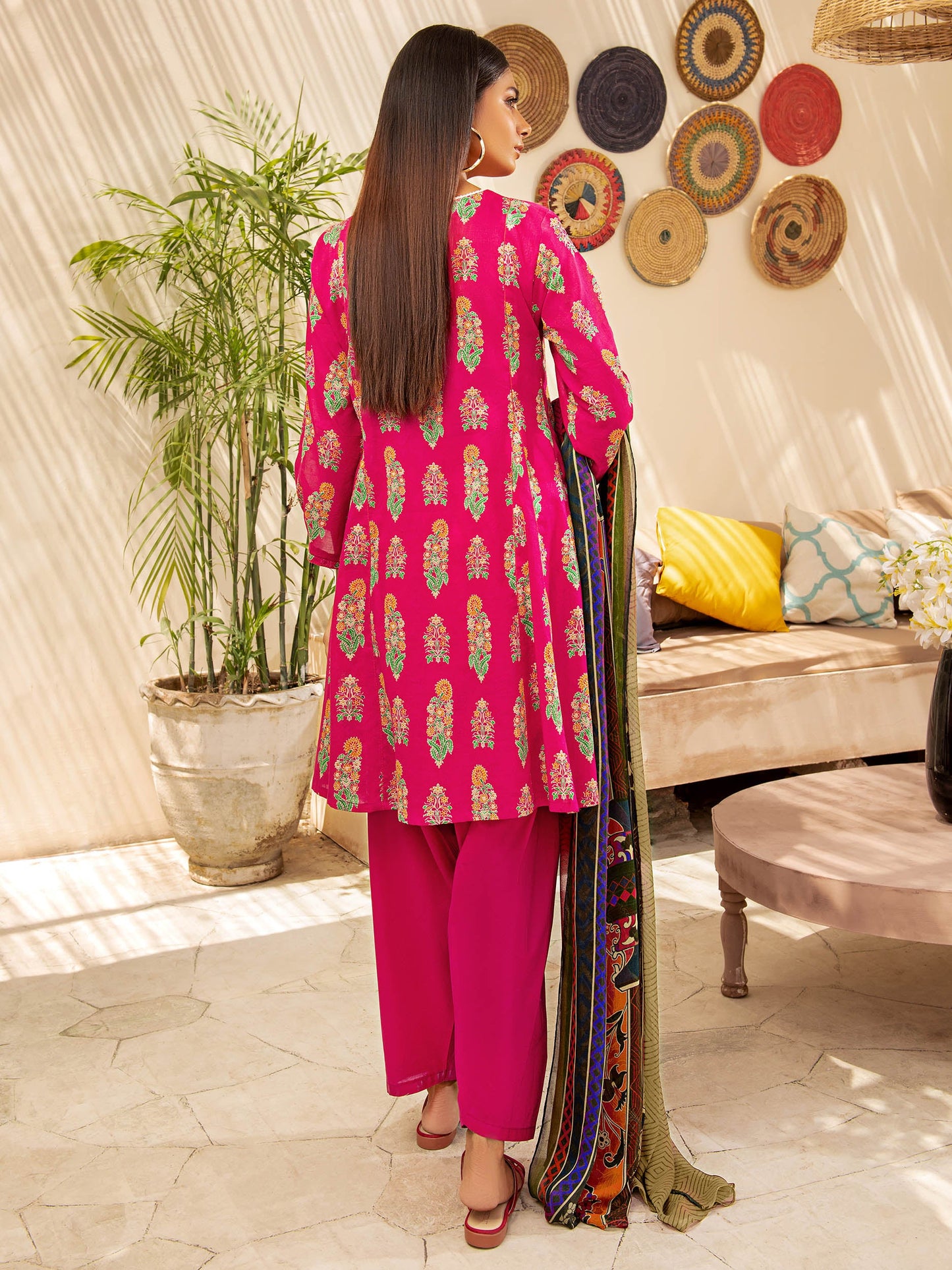 2 Piece Printed Lawn Suit