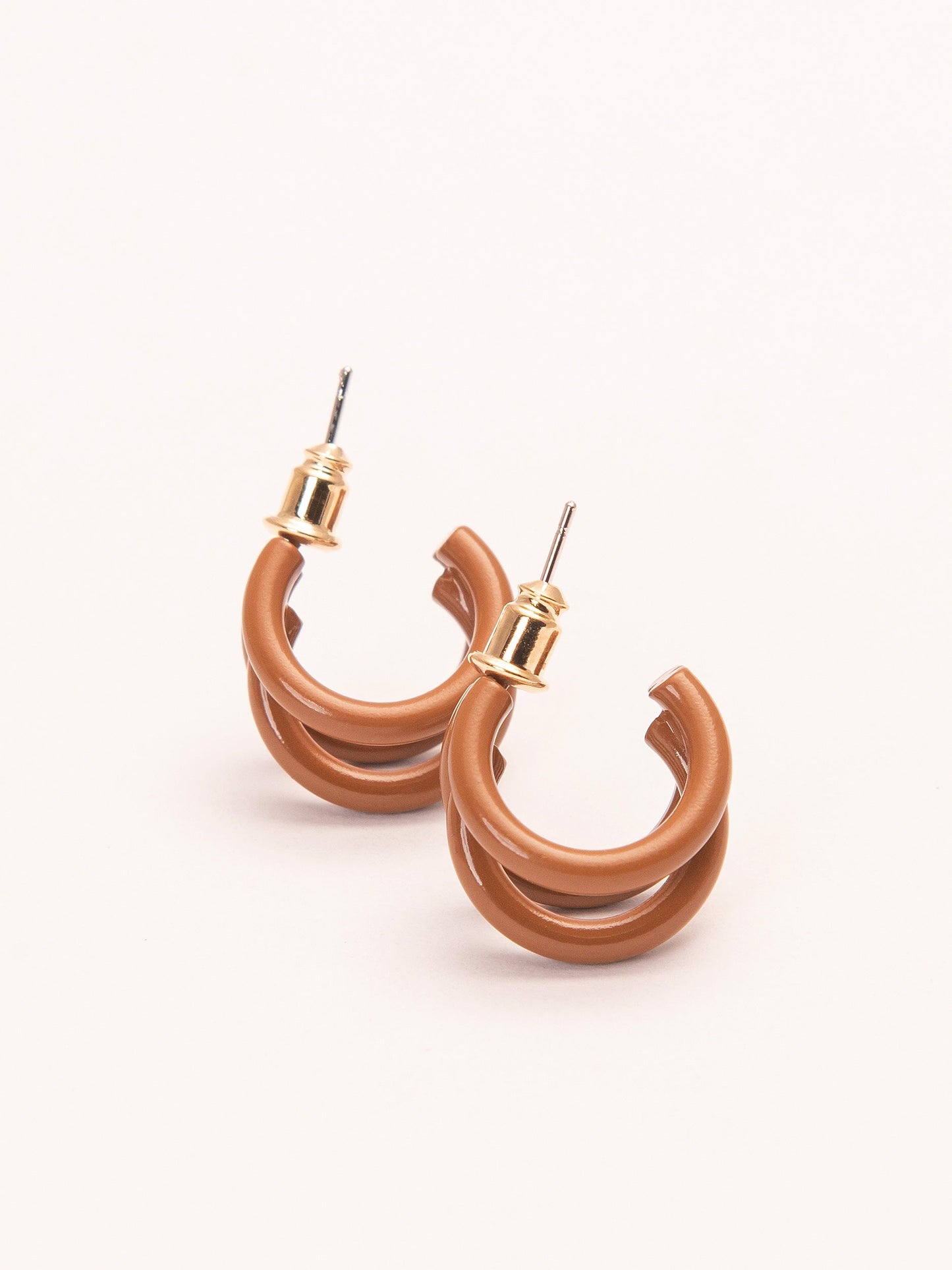 Triple Hooped Earrings