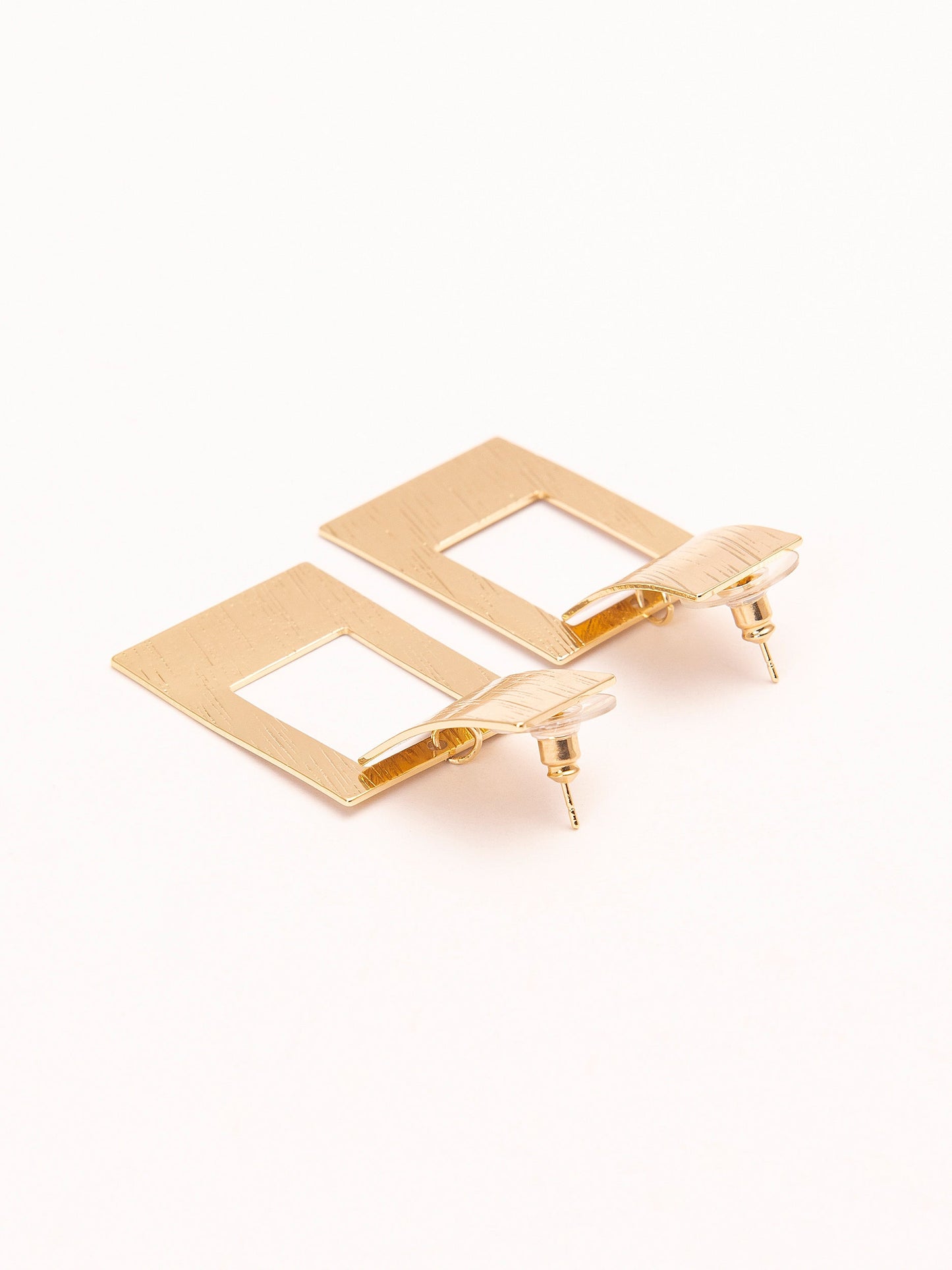 Rectangular Drop Earrings