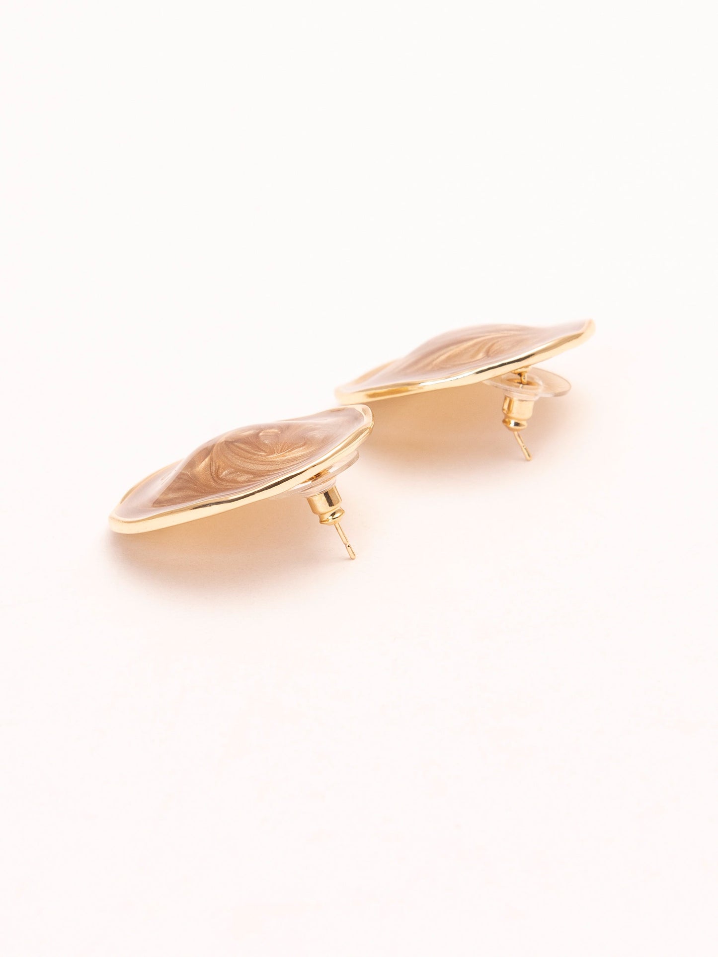 Circular Stud Earrings