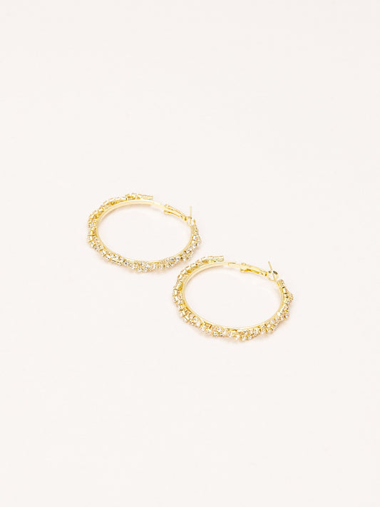 Twisted Hoop Earrings