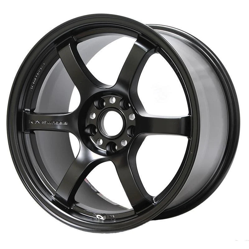 Gram Lights 57DR 17X9.0 +22 5-114.3 SEMI GLOSS BLACK
