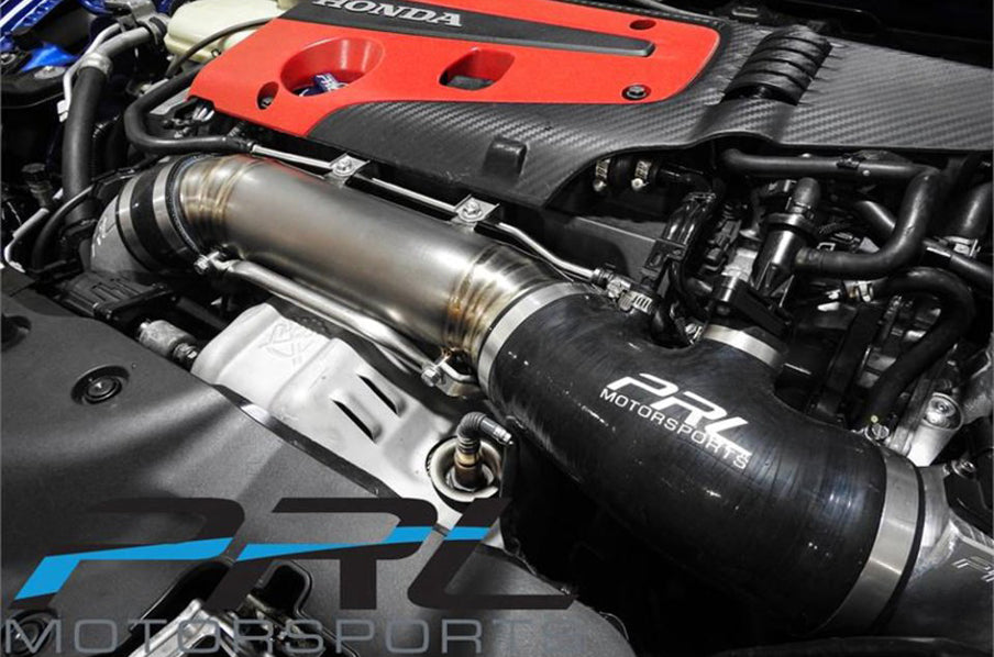 PRL Motorsport 2017+ Honda Civic FK8 Type-R Titanium Turbocharger Inlet Pipe Kit