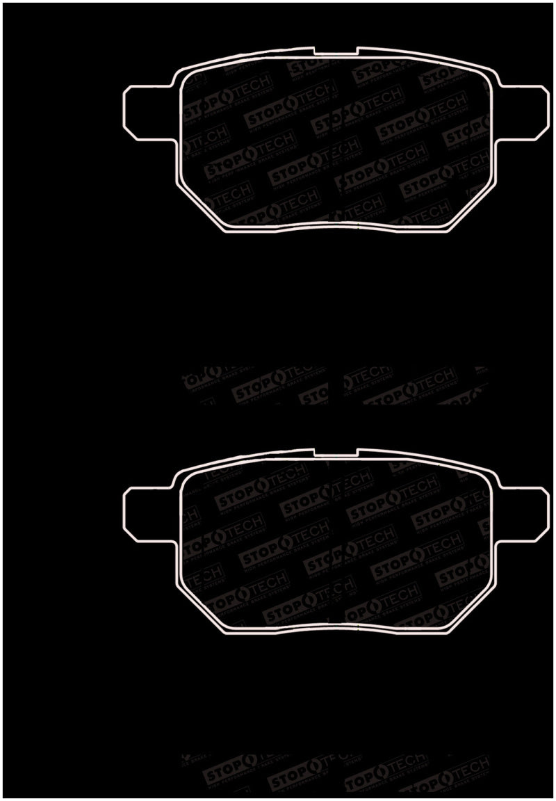 StopTech 2019+ Corolla Hatchback Front Street Brake Pads