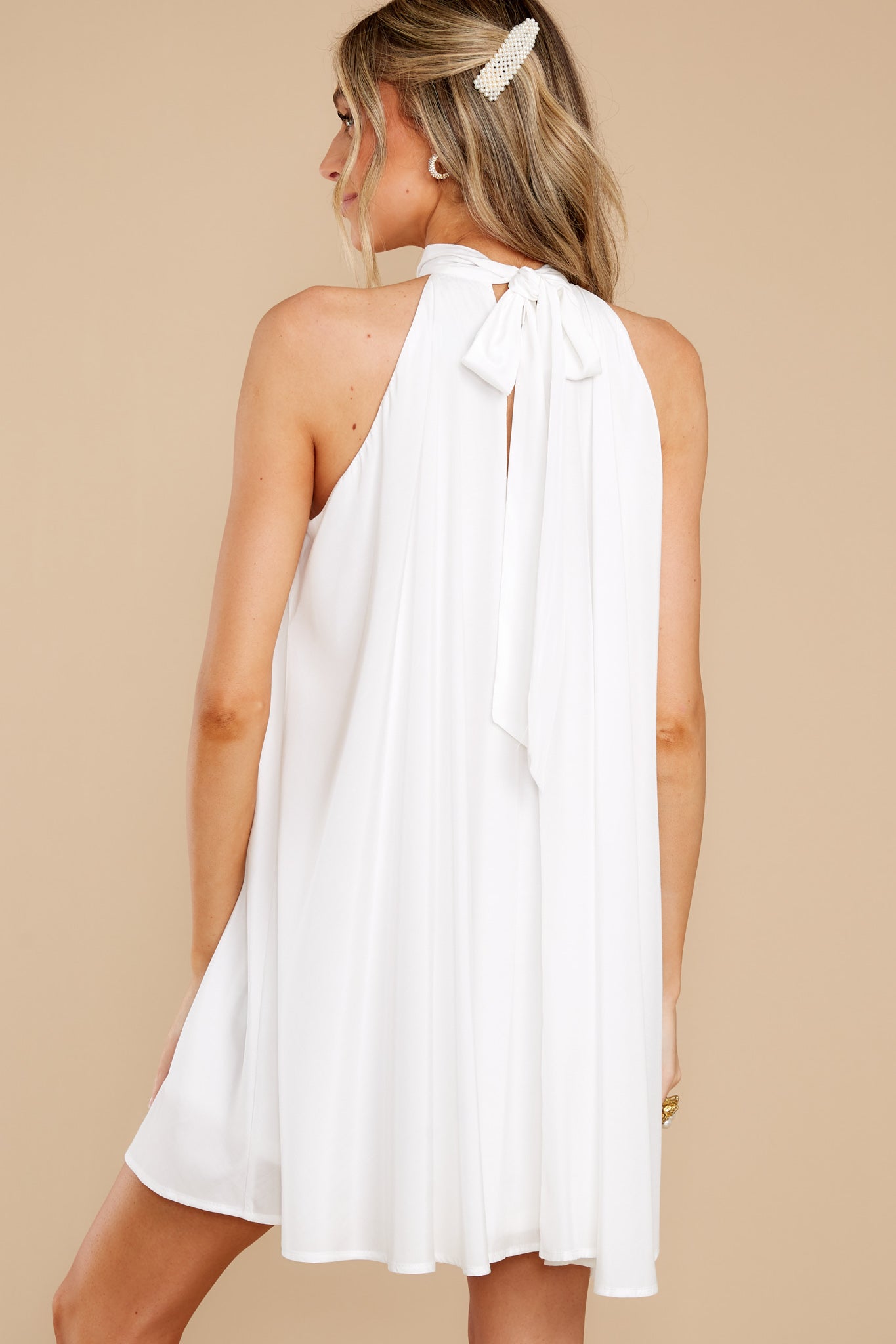 Whatever Moves You White Dress