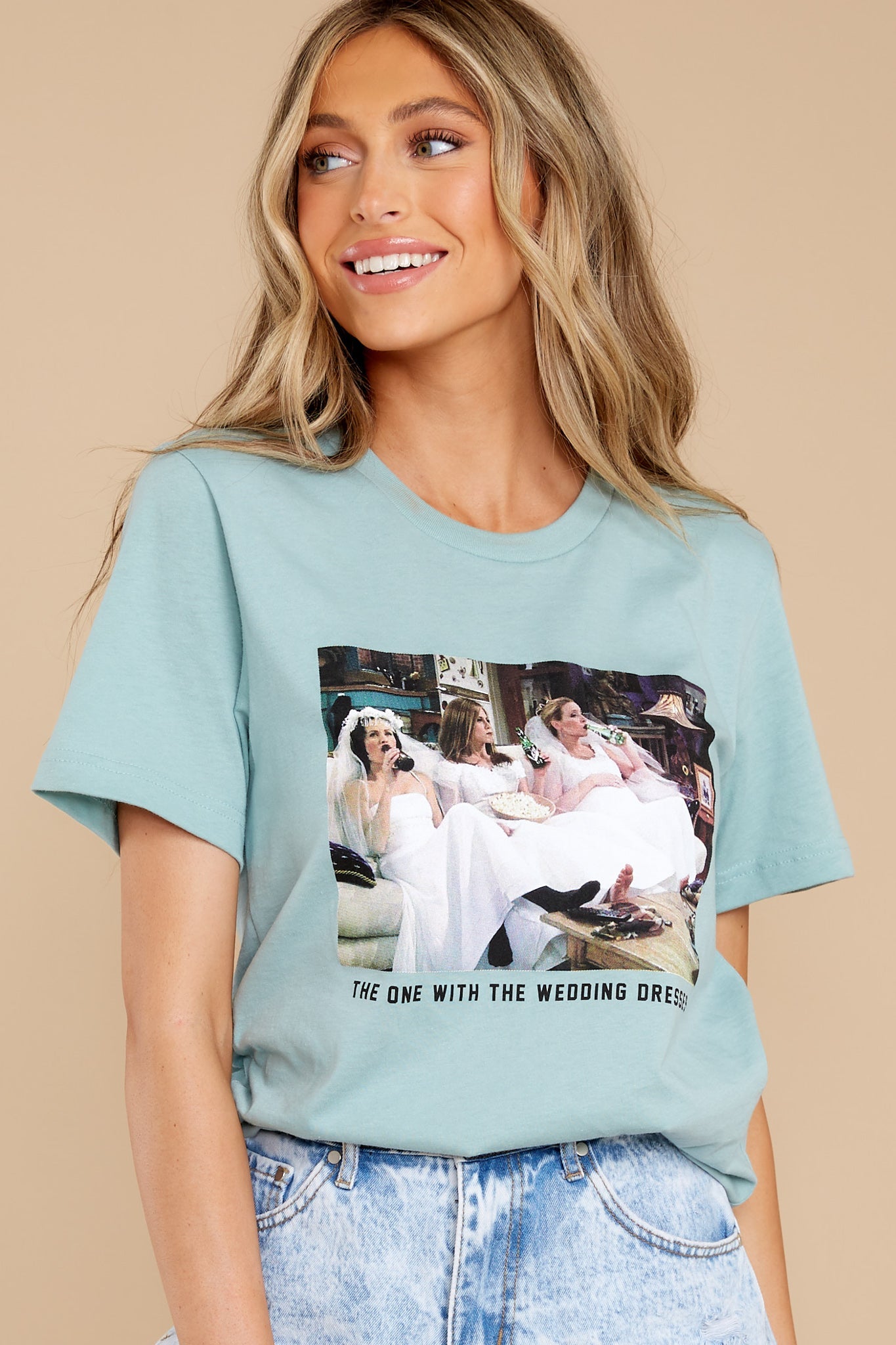 Wedding Dress Episode Dusted Jade T-Shirt