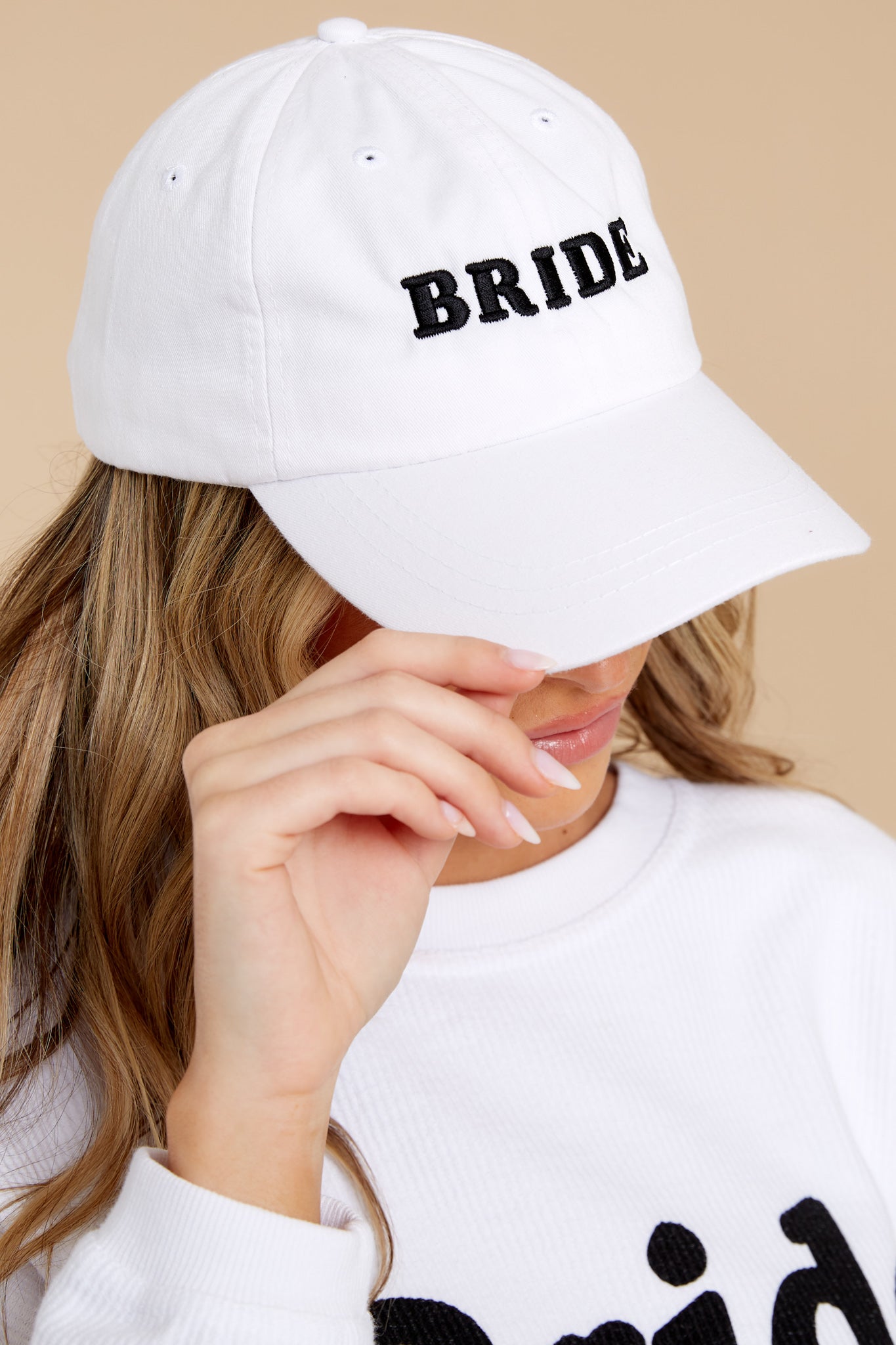 Bride White Hat