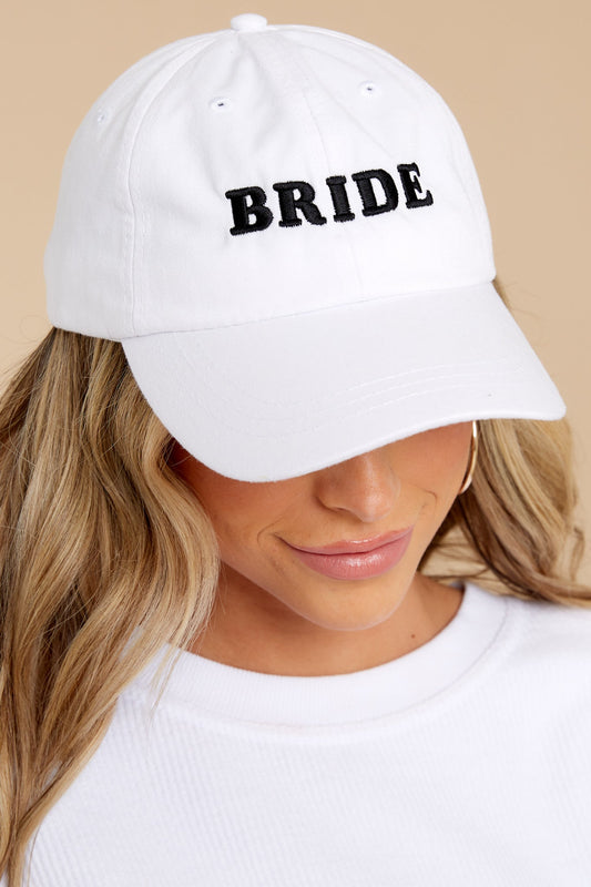 Bride White Hat