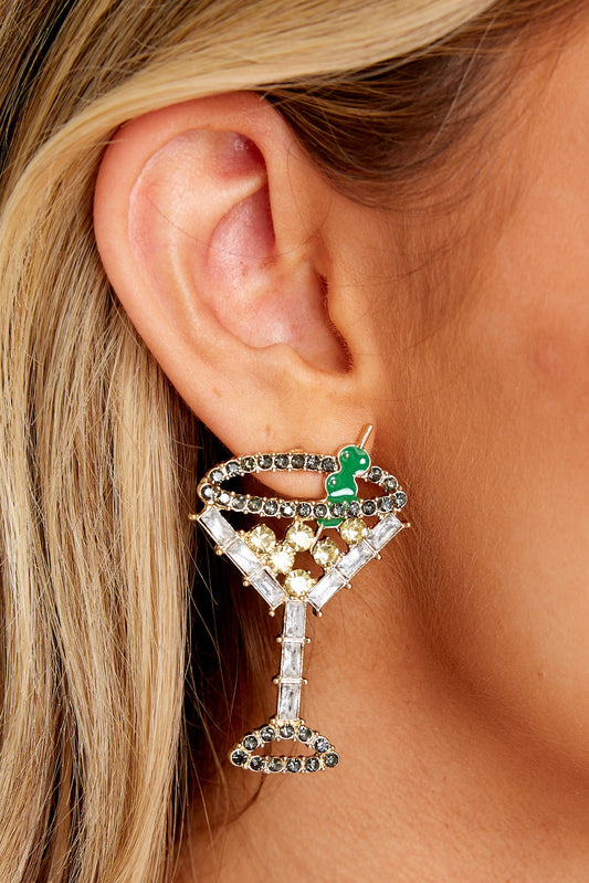 Party People Gold Earrings