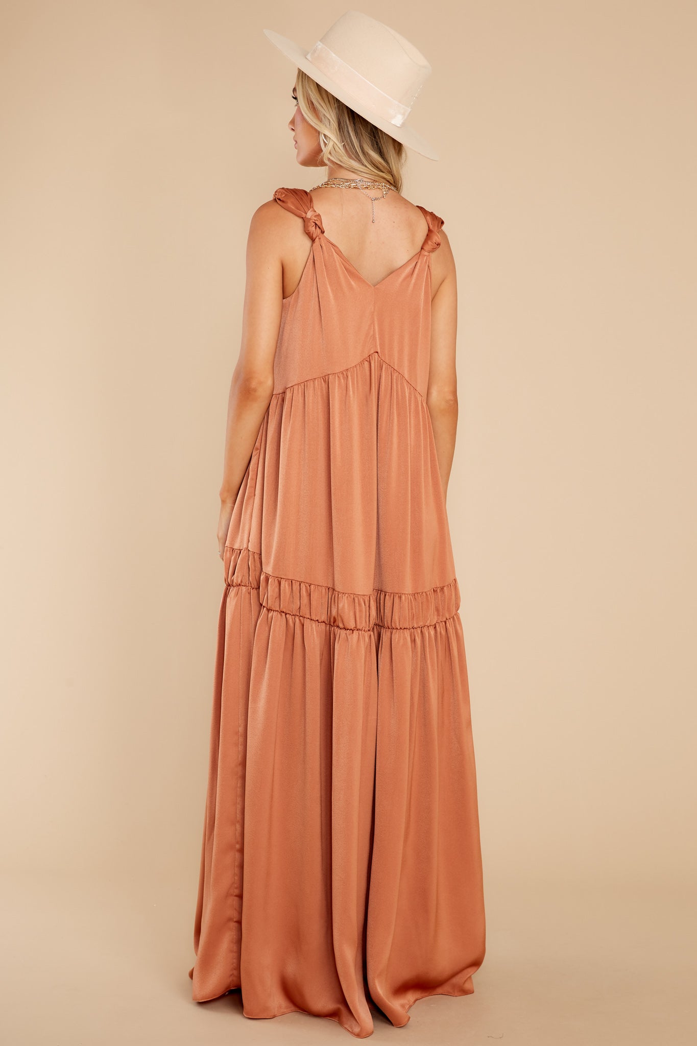 The Way She Moves Cinnamon Maxi Dress