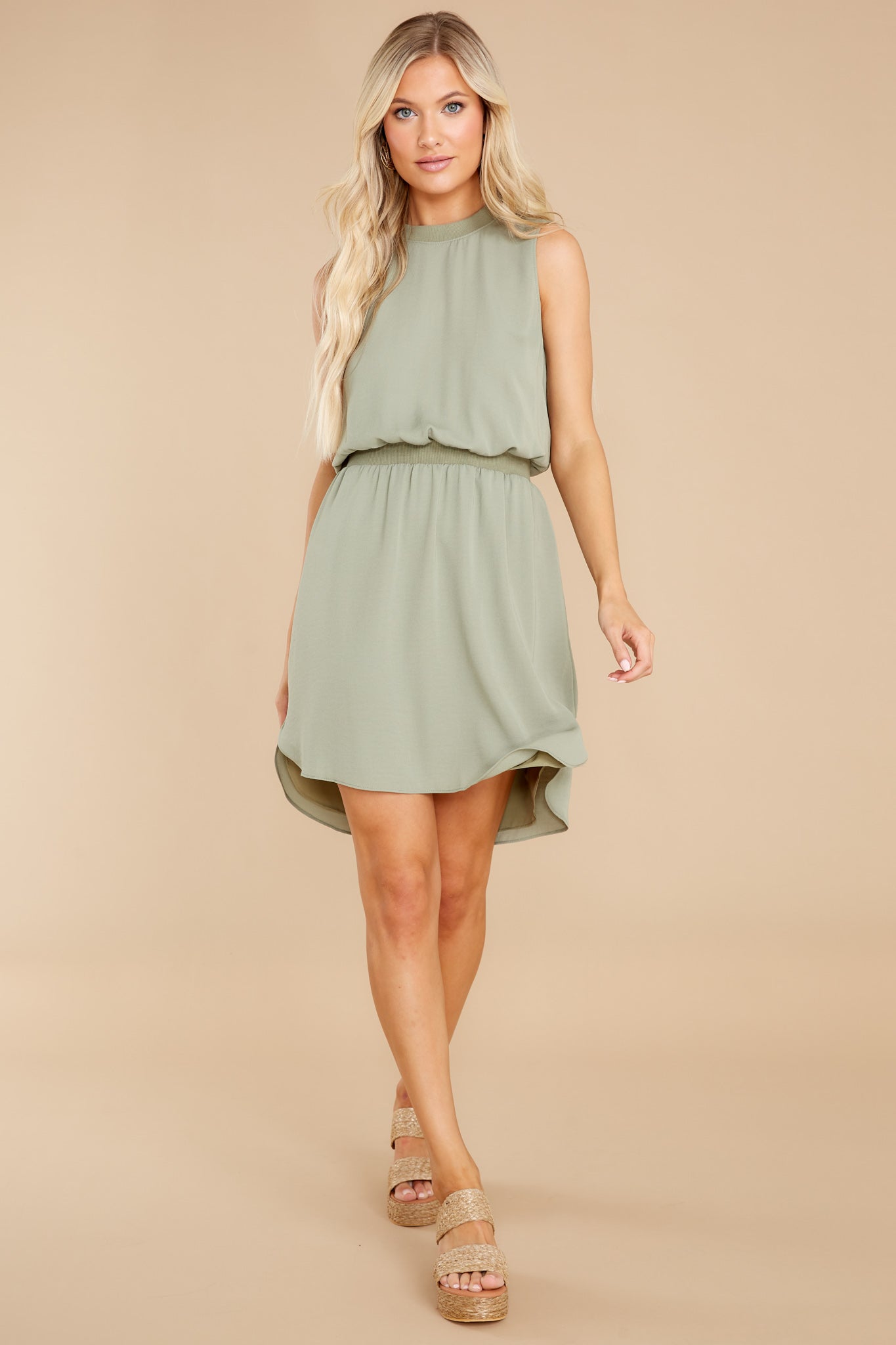 Ready For Anything Sage Dress