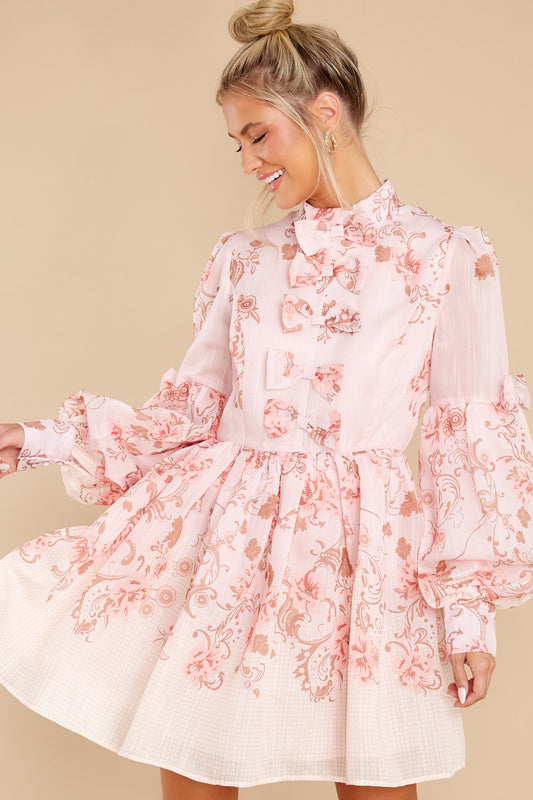 Good Graces Blush Print Dress