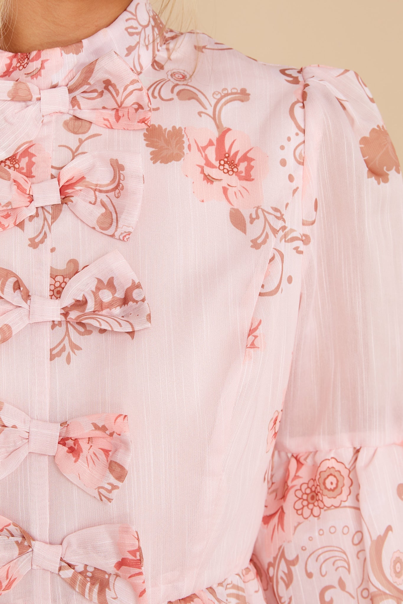 Good Graces Blush Print Dress