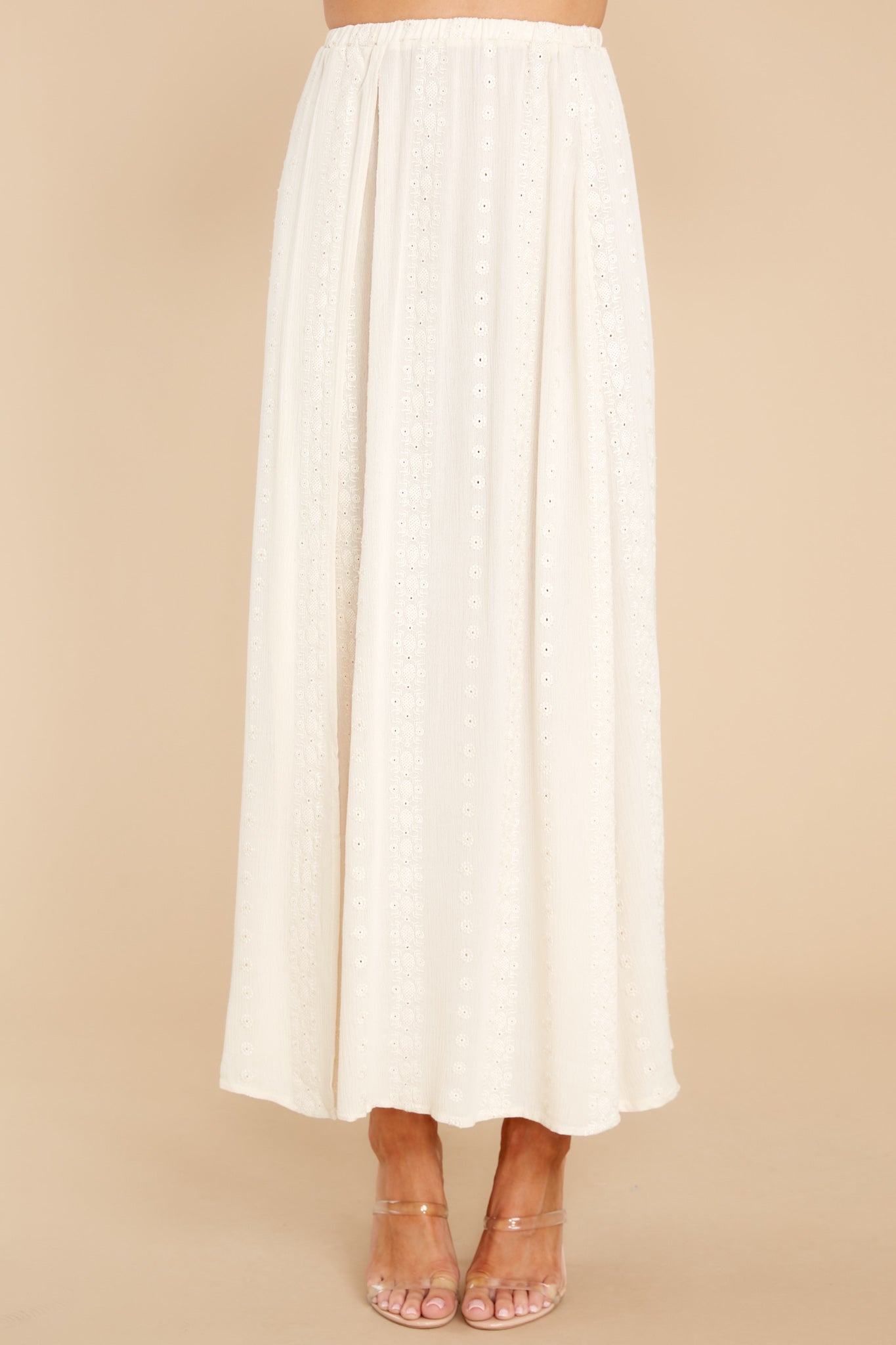 Summer Walk Unbleached Skirt