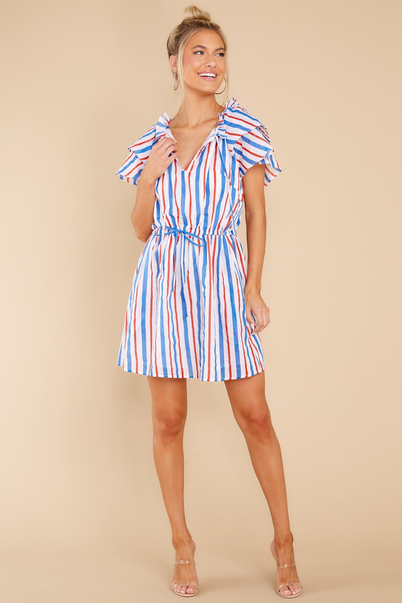 Tinsley Harbor Stripe Cherry Dress