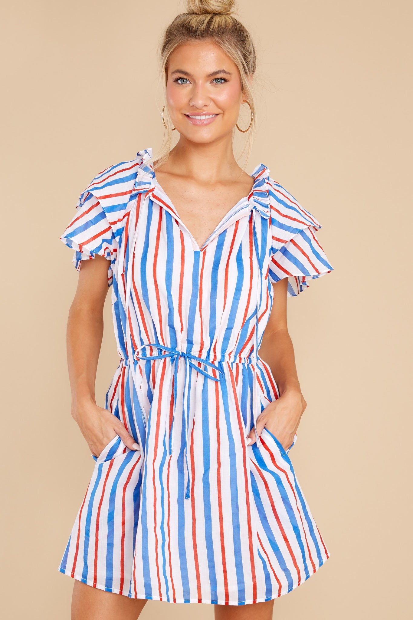 Tinsley Harbor Stripe Cherry Dress