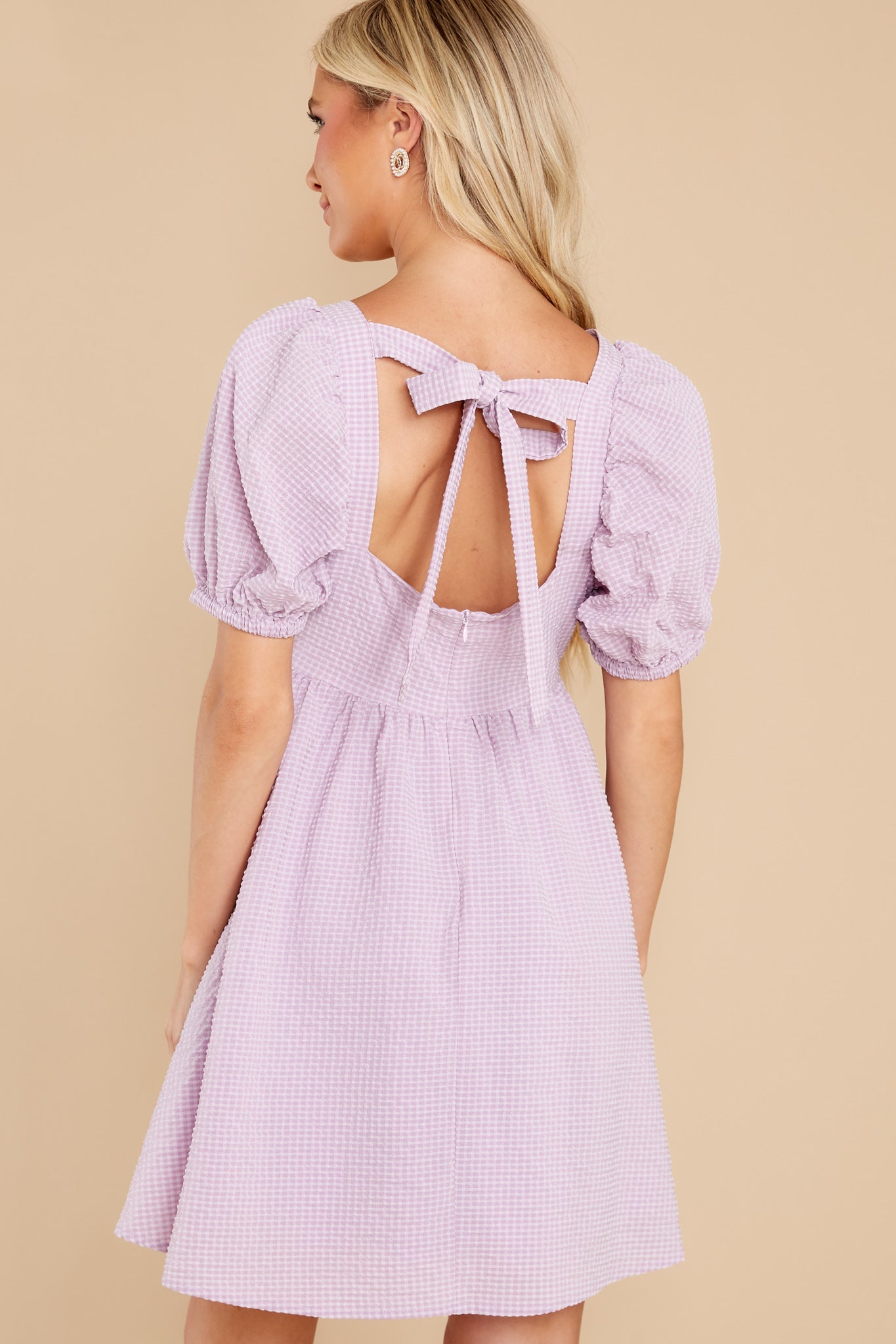 One Kiss Away Lavender Dress