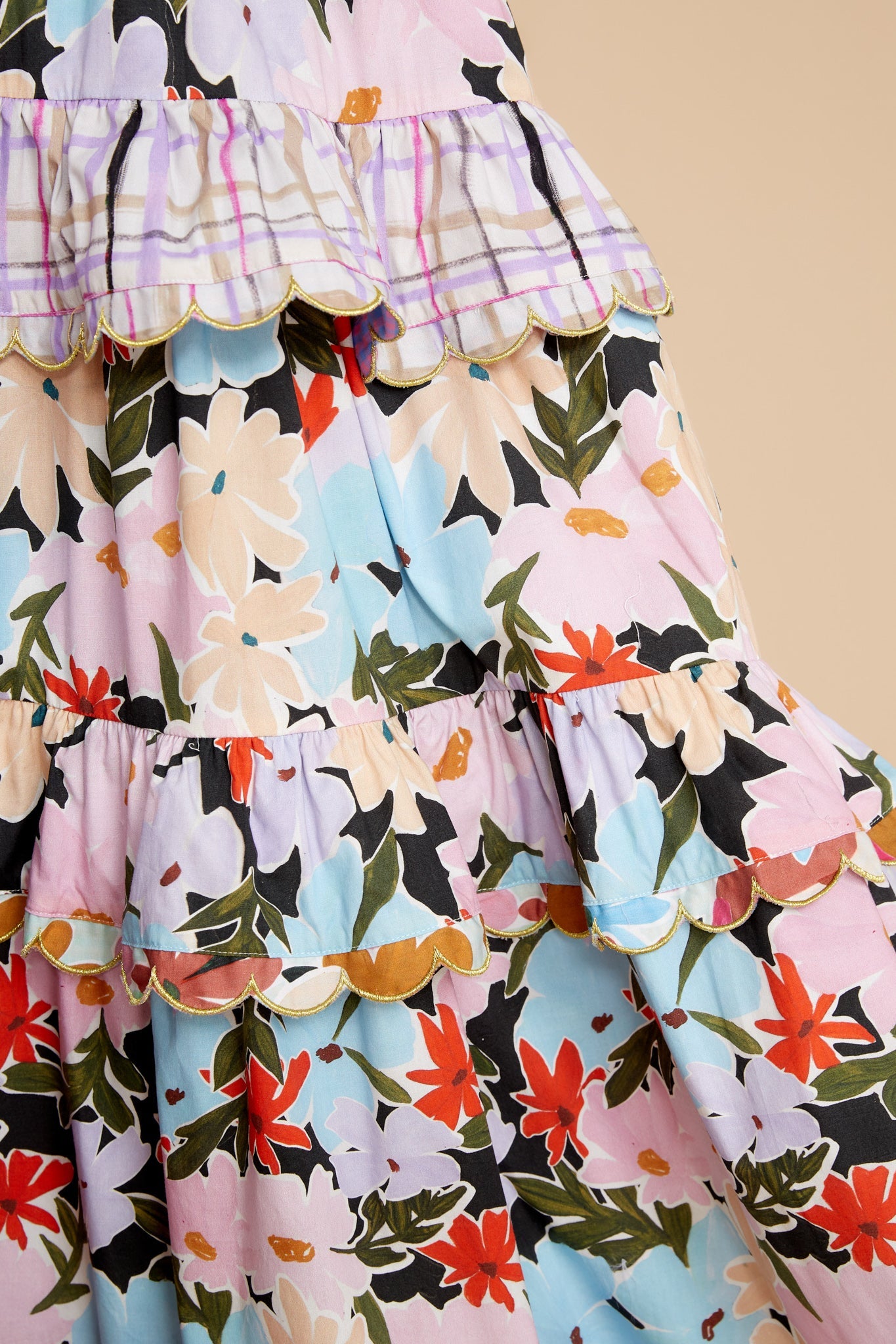 Kaira Pink Multi Dress
