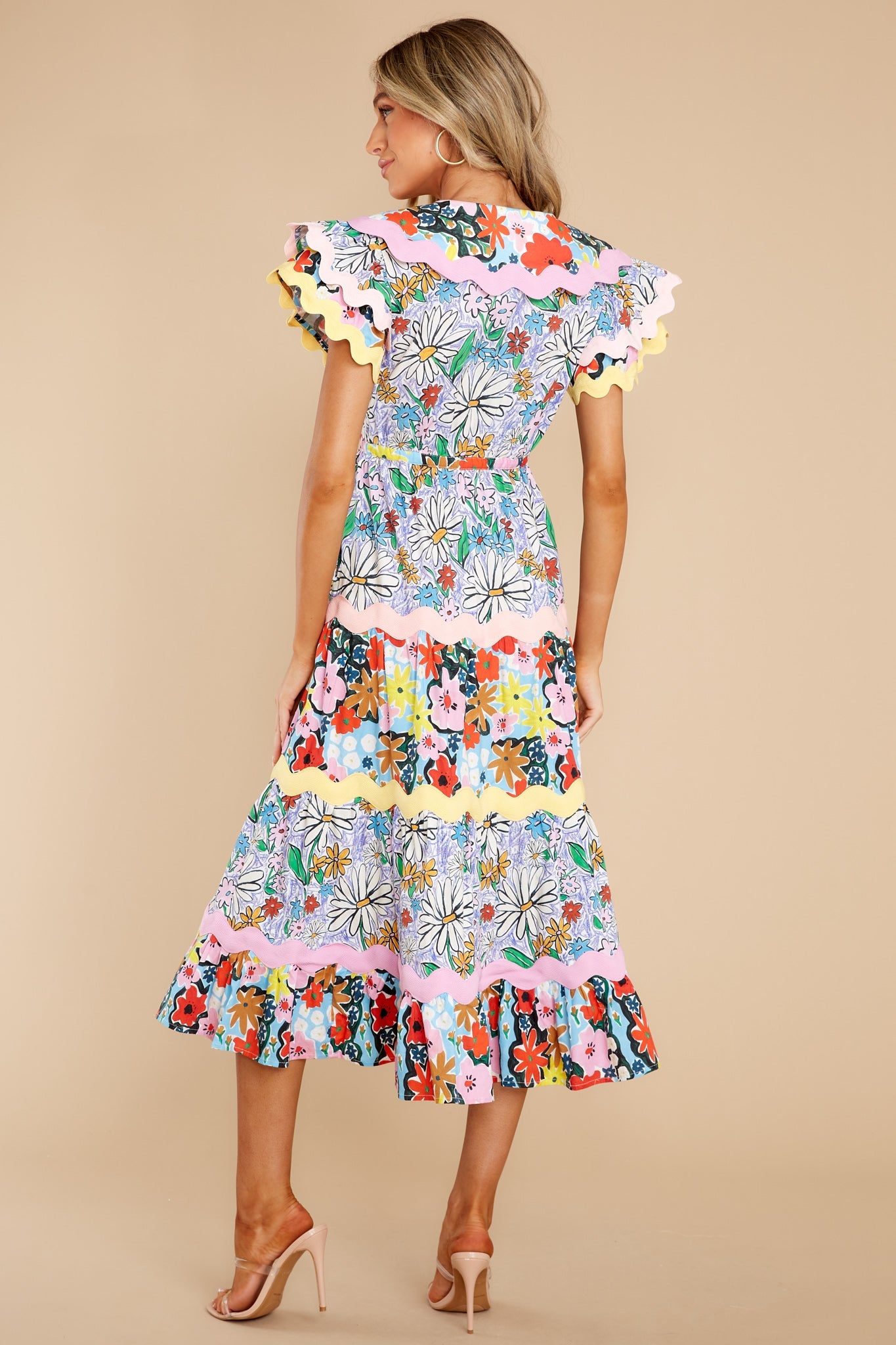 Olav Blue Multi Dress