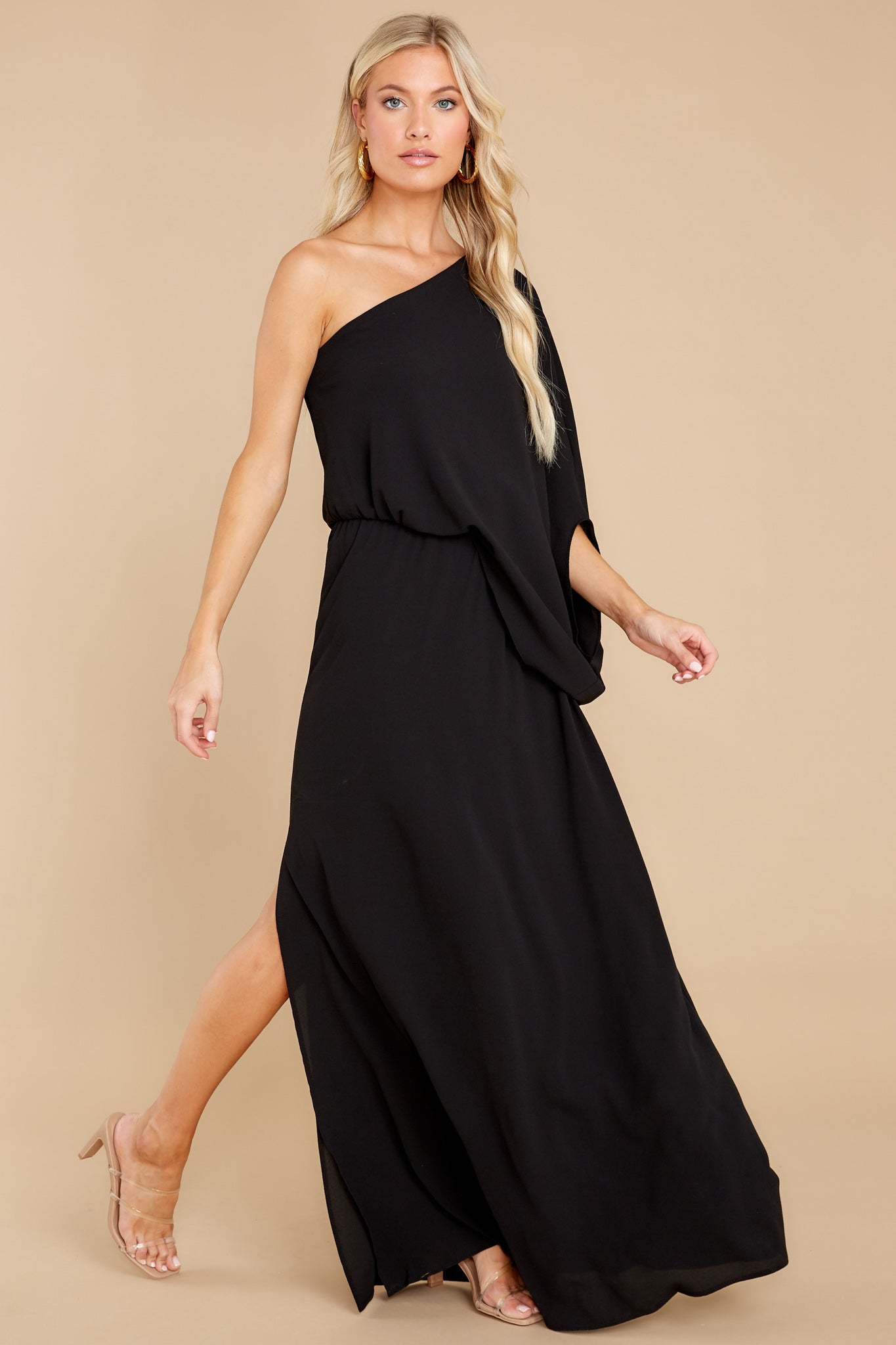 Get Obsessed Black Maxi Dress