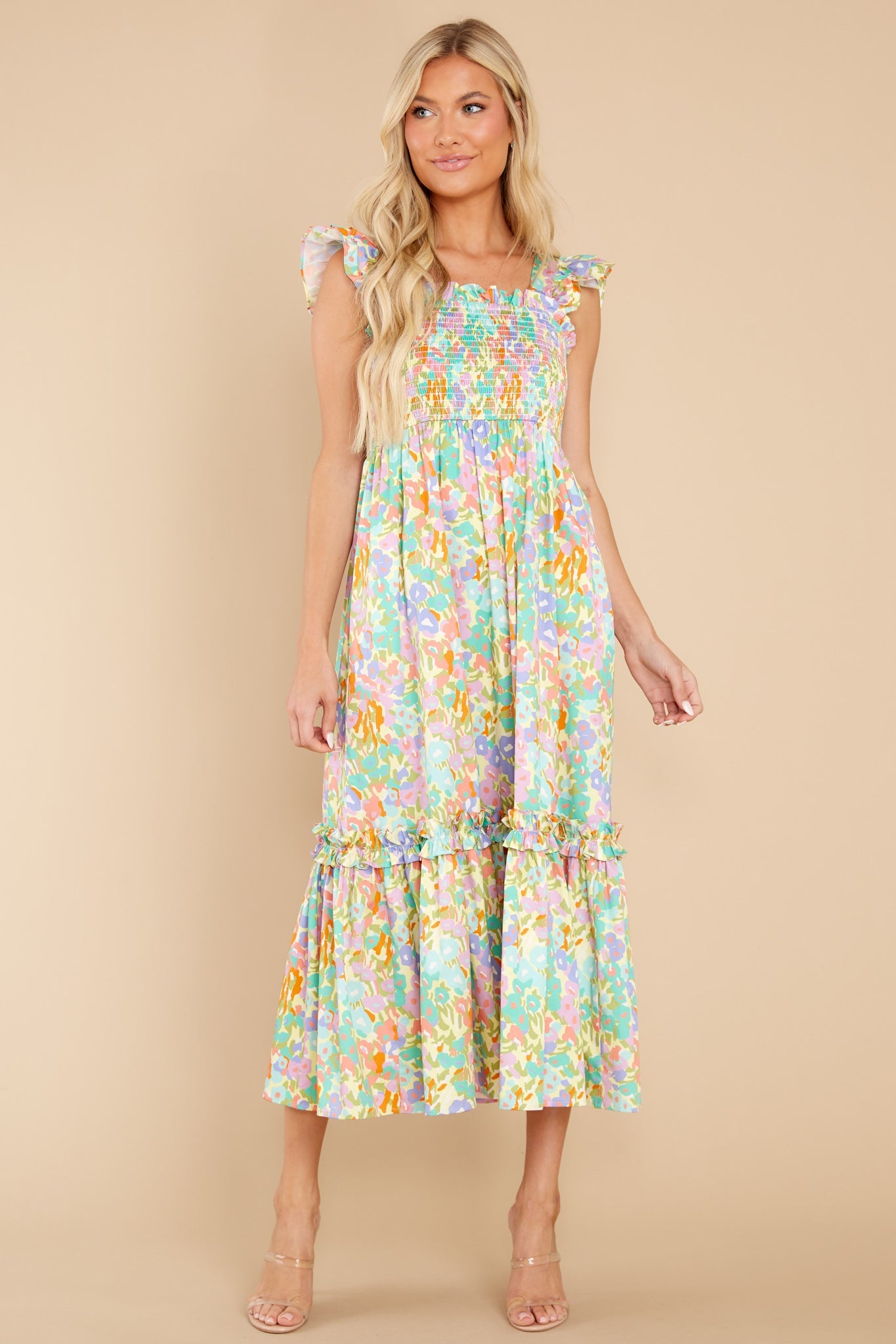 Wren Coral Reef Dress