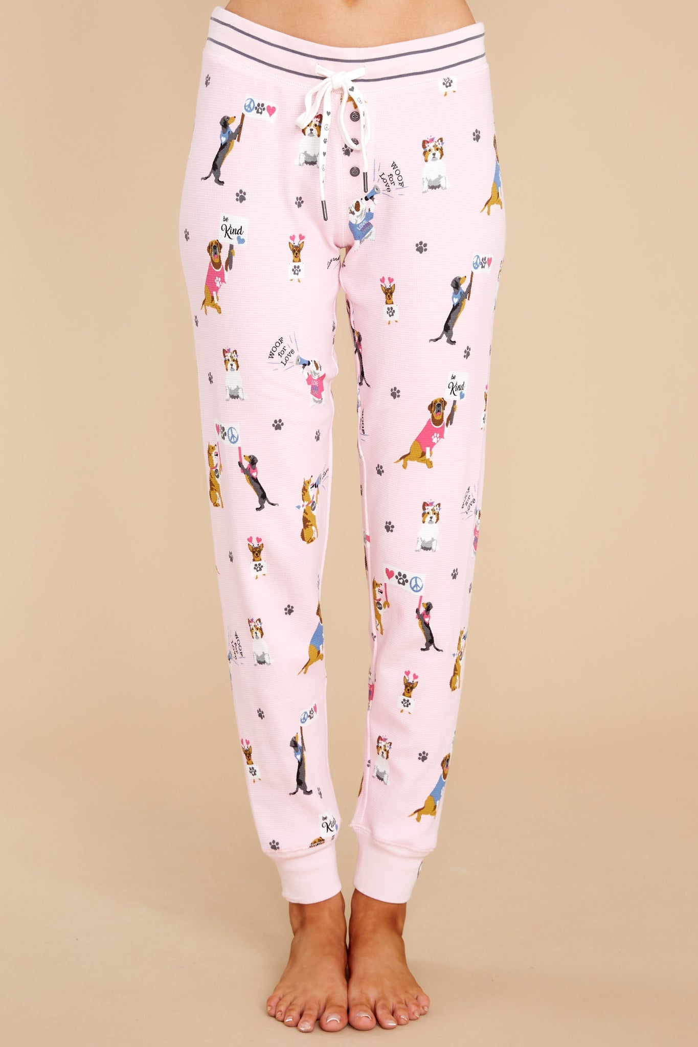 Woof Love Blush Jam Pants