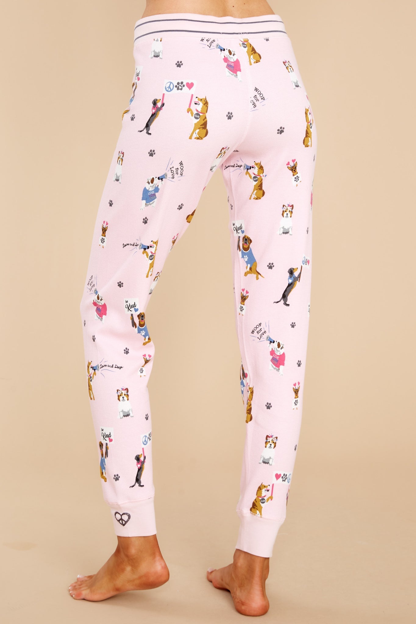 Woof Love Blush Jam Pants