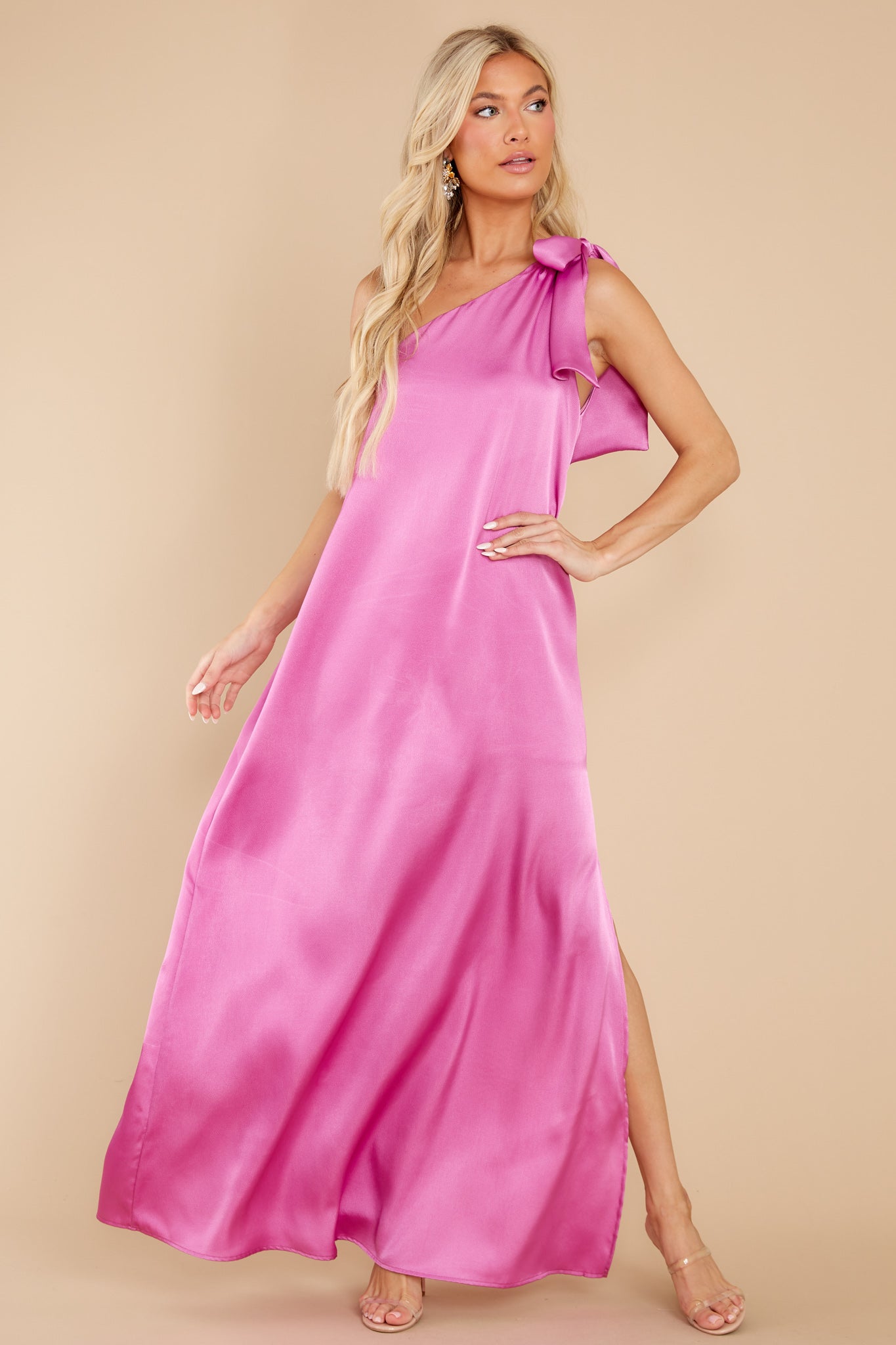 New Chapter Lilac Pink Maxi Dress