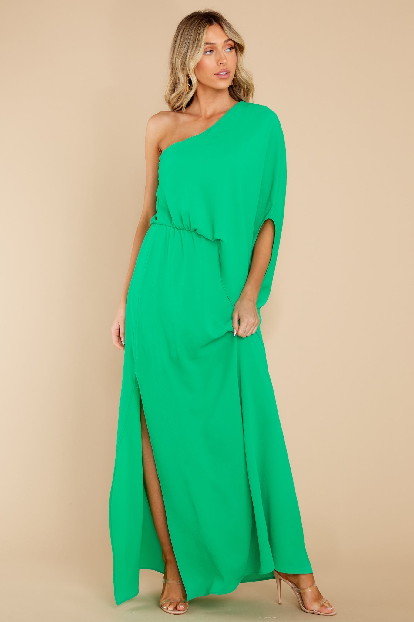 Get Obsessed Green Maxi Dress