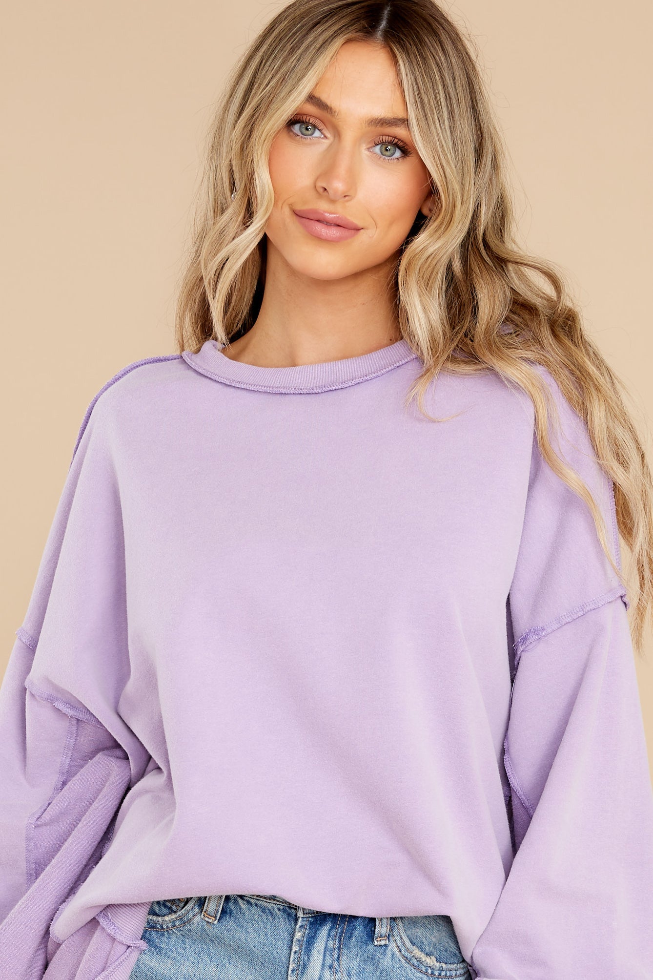 Perfect Company Lilac Sweatshirt