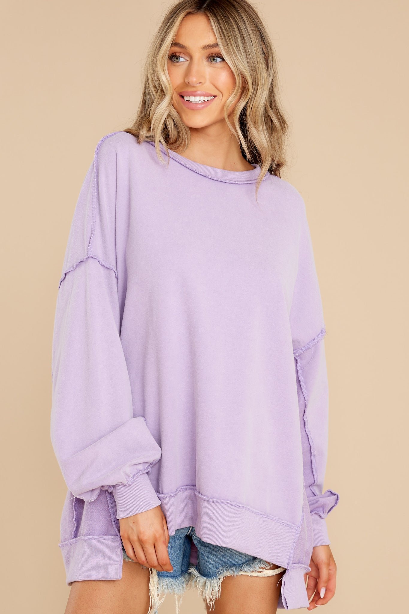 Perfect Company Lilac Sweatshirt