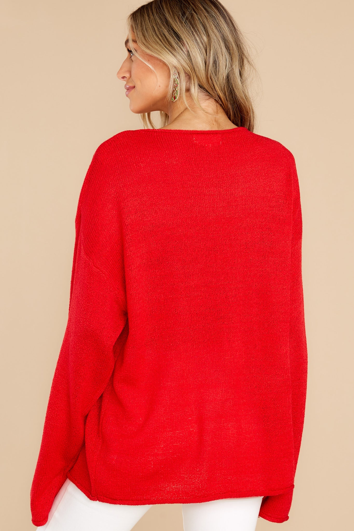 Tuesday Reminder Red Sweater