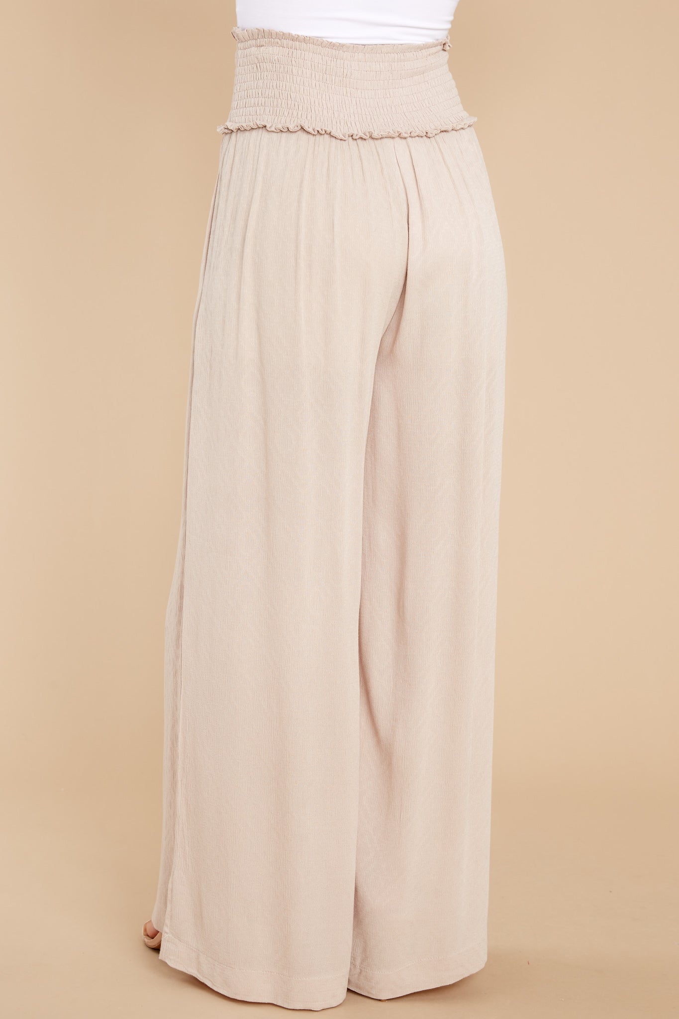 It's Your Move Beige Pants
